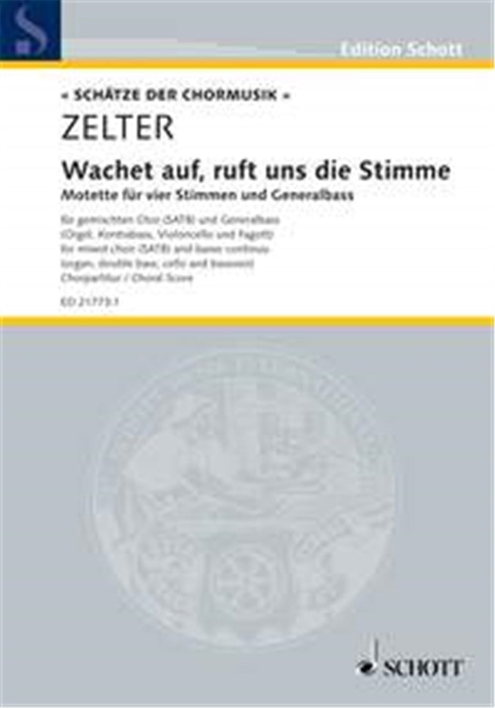 Wachet auf, ruft uns die Stimme